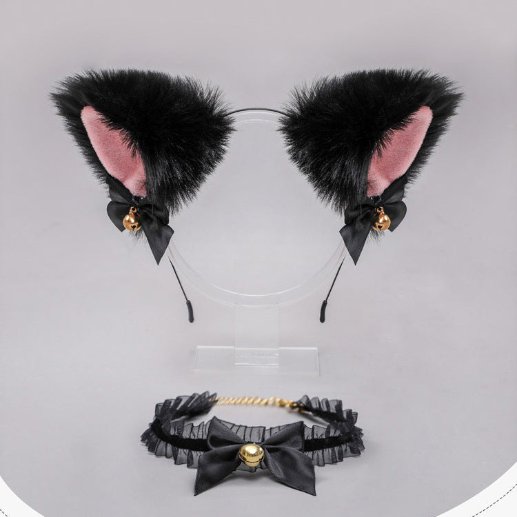Fox Ear Headband and Choker set