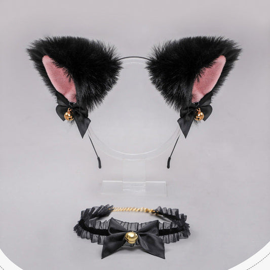 Fox Ear Headband and Choker set