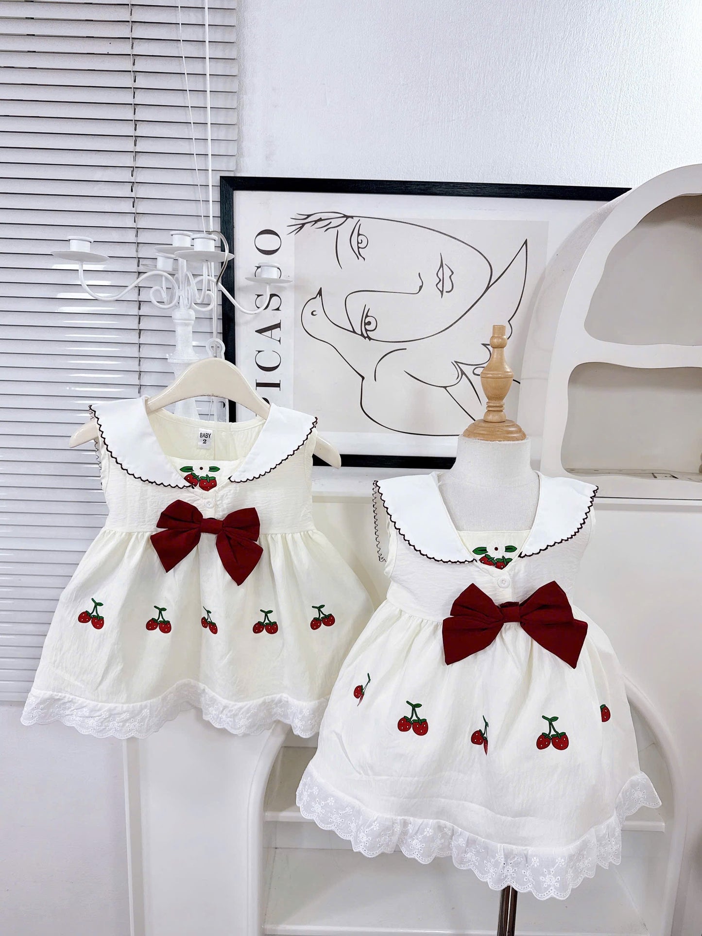 Kids Strawberry Dress
