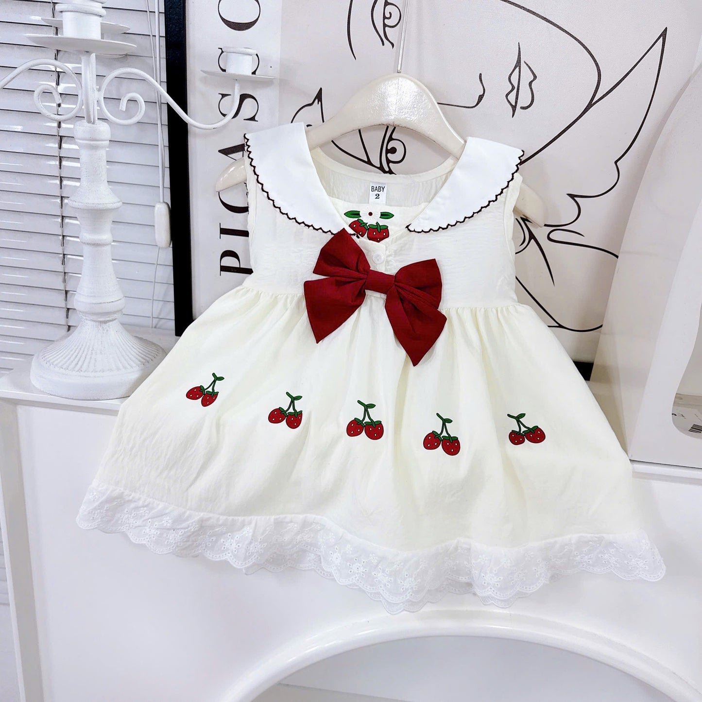 Kids Strawberry Dress