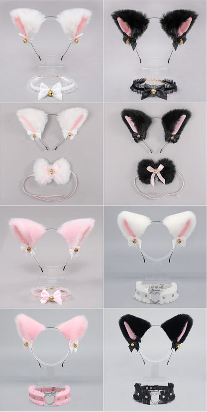 Fox Ear Headband and Choker set