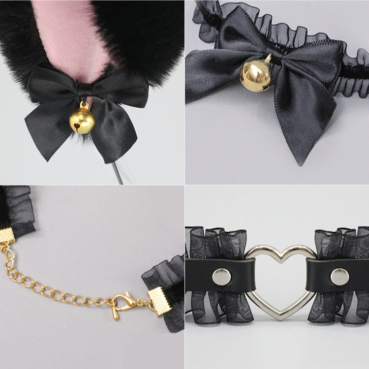 Fox Ear Headband and Choker set