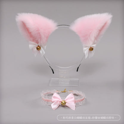 Fox Ear Headband and Choker set