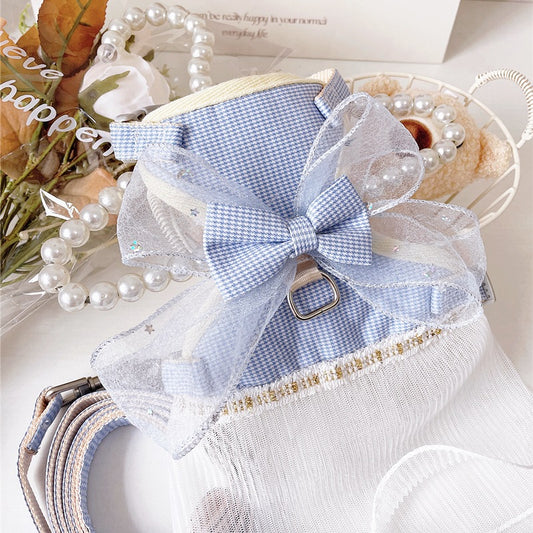 Pet Tulle Dress with Bow