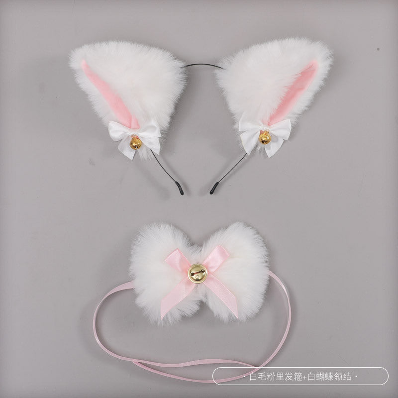 Fox Ear Headband and Choker set