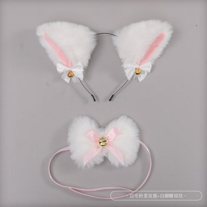 Fox Ear Headband and Choker set